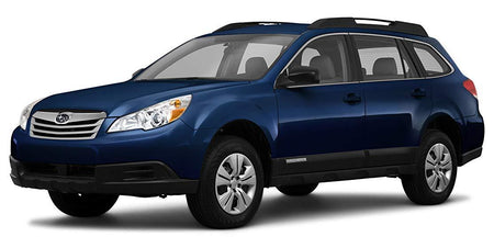 Protezione soglia porta in acciaio inossidabile Subaru Outback IV fabbricazione 2009 - 2014, carrozzeria auto famigliare