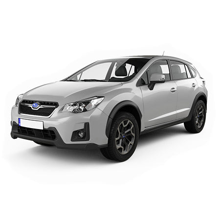 Tappetini auto in gomma Subaru XV II fabbricazione 01.2018 - presente, carrozzeria suv
