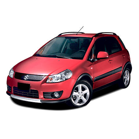 Protezioni per bagagli in acciaio inossidabile Suzuki SX4 fabbricazione 2006 - 08.2013, carrozzeria hatchback