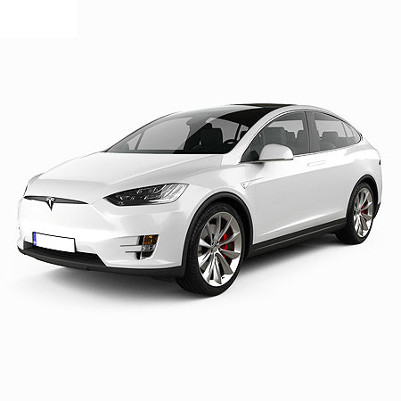 Tappetini auto in gomma Tesla Model X fabbricazione 10.2016 - 12.2020, carrozzeria suv