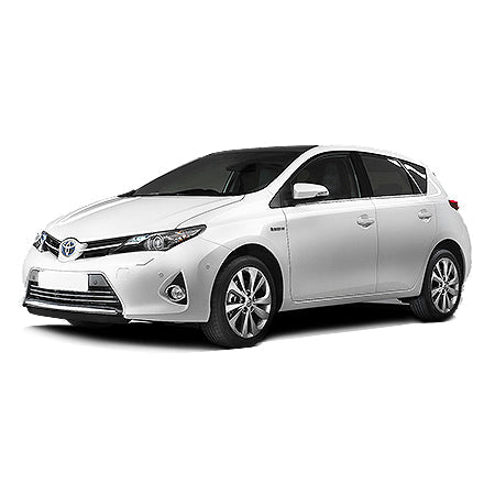 Protezioni per bagagli in acciaio inossidabile Toyota Auris I fabbricazione 07.2010 - 12.2012, carrozzeria auto famigliare