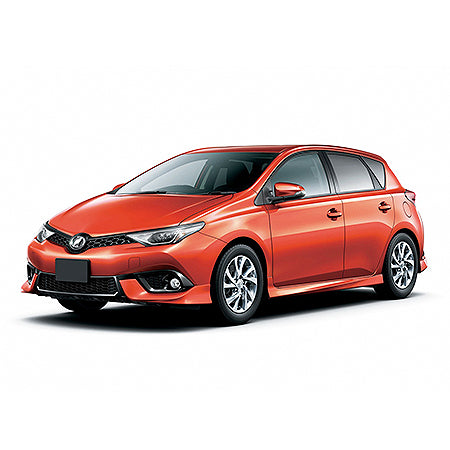 Protezioni per bagagli in acciaio inossidabile Toyota Auris II fabbricazione 2015 - 12.2018, carrozzeria hatchback