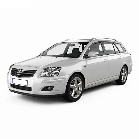 Vasche baule Toyota Avensis II fabbricazione 03.2003 - 12.2008, carrozzeria auto famigliare