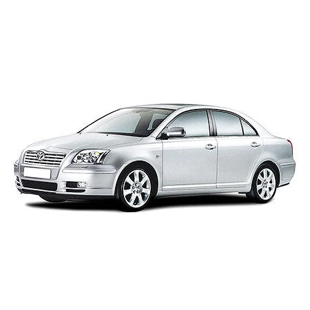 Tappetini auto in gomma Toyota Avensis II fabbricazione 03.2003 - 12.2008, carrozzeria hatchback