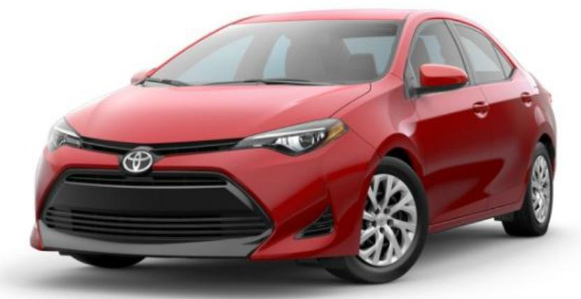 Tappetini auto in gomma Toyota Corolla XI fabbricazione 08.2013 - 06.2018, carrozzeria berlina