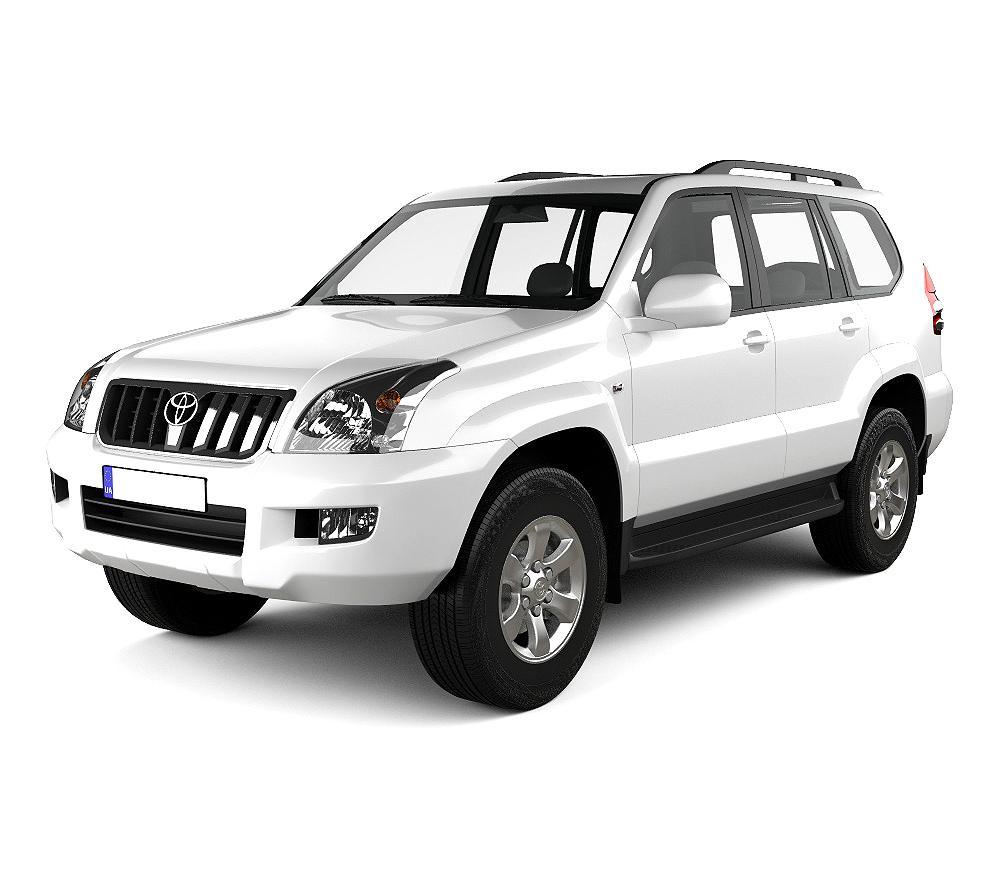 Tappetini auto a vaschetta Toyota Land Cruiser J120 Prado fabbricazione 03.2003 - 2009, carrozzeria suv