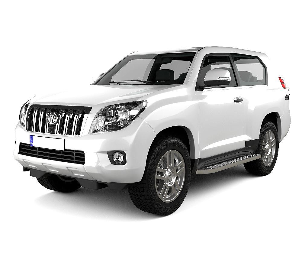 Tappetini auto a vaschetta Toyota Land Cruiser J150 Prado fabbricazione 11.2009 - 05.2024, carrozzeria suv