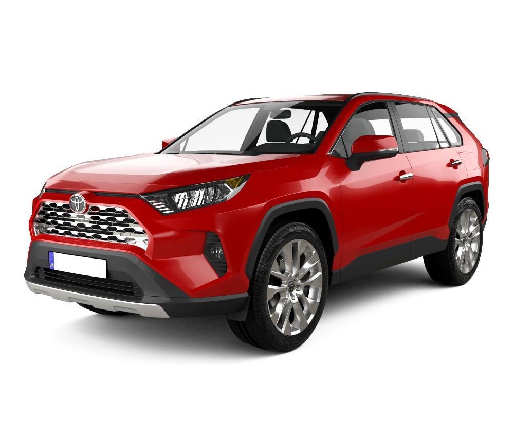 Tappetini auto a vaschetta Toyota RAV4 IV fabbricazione 03.2013 - 12.2018, carrozzeria suv