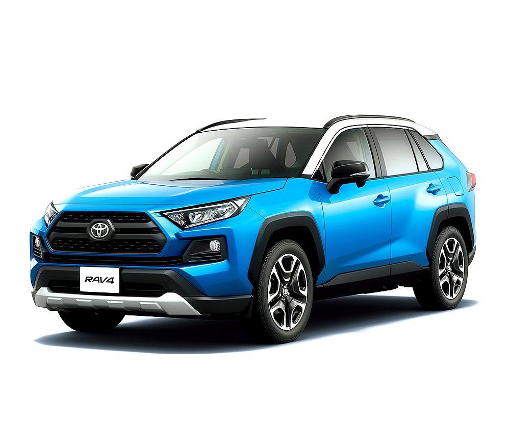 Tappetini auto a vaschetta Toyota RAV4 V Hybrid fabbricazione 01.2019 - presente, carrozzeria suv
