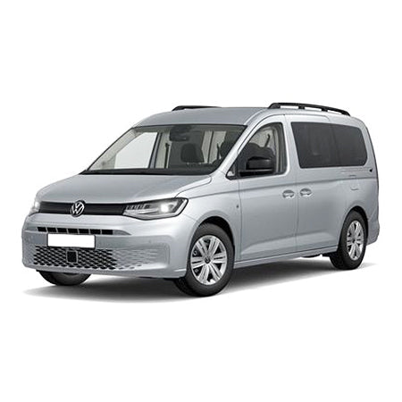 Tappetini auto in gomma Volkswagen Caddy Maxi fabbricazione 2004 - 10.2020, carrozzeria van