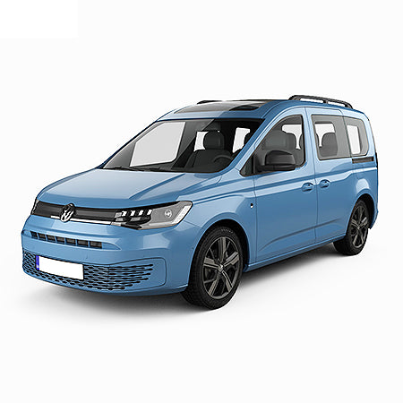 Tappetini auto in gomma Volkswagen Caddy fabbricazione 11.2020 - presente, carrozzeria van