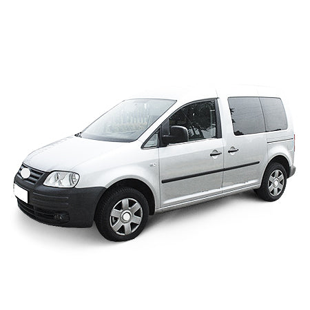 Protezioni per bagagli in acciaio inossidabile Volkswagen Caddy fabbricazione 2004 - 10.2020, carrozzeria van