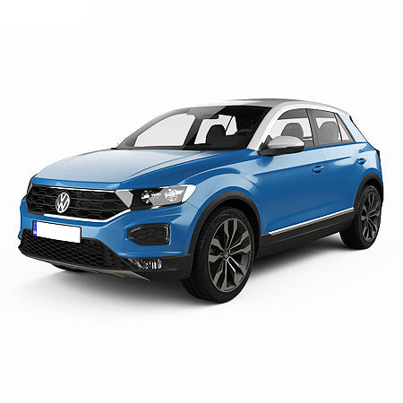 Tappetini auto in moquette Volkswagen T-Roc fabbricazione 12.2017 - presente, carrozzeria suv