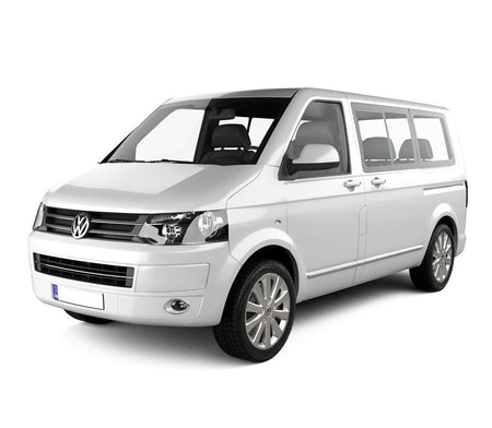 Tappetini auto in gomma Volkswagen T5 fabbricazione 2003 - 05.2015, carrozzeria van