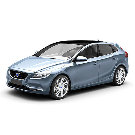 Tappetini auto in gomma Volvo V40 II fabbricazione 07.2012 - presente, carrozzeria hatchback