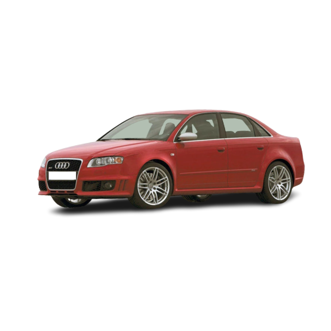 Tappetini auto a vaschetta Audi A4 RS4 Quattro fabbricazione 2006 - 2008, carrozzeria berlina