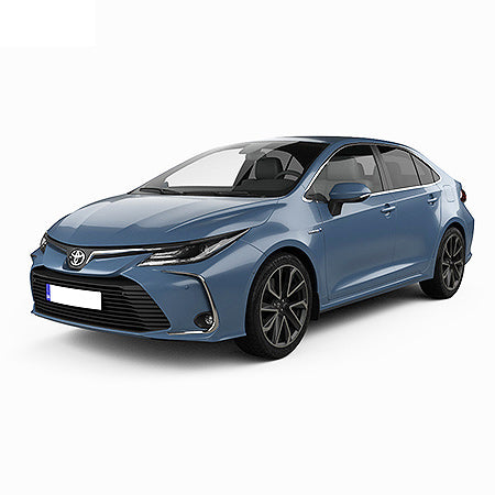 Tappetini auto a vaschetta Toyota Corolla Hybrid fabbricazione 2019 - presente, carrozzeria berlina