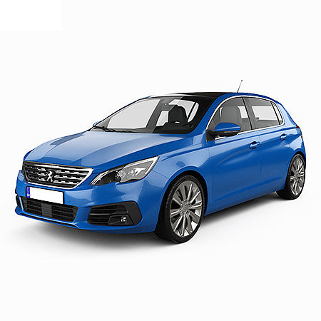 Tappetini auto a vaschetta Peugeot 308 III fabbricazione 12.2021 - presente, carrozzeria hatchback