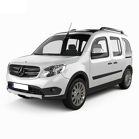 Protezioni per bagagli in acciaio inossidabile Mercedes Citan W420 Tourer fabbricazione 10.2021 - presente, carrozzeria van