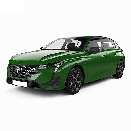 Tappetini auto a vaschetta Peugeot 308 III Plug-in Hybrid fabbricazione 12.2021 - presente, carrozzeria hatchback