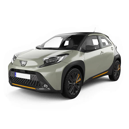 Protezione soglia porta in acciaio inossidabile Toyota Aygo X fabbricazione 04.2022 - presente, carrozzeria suv