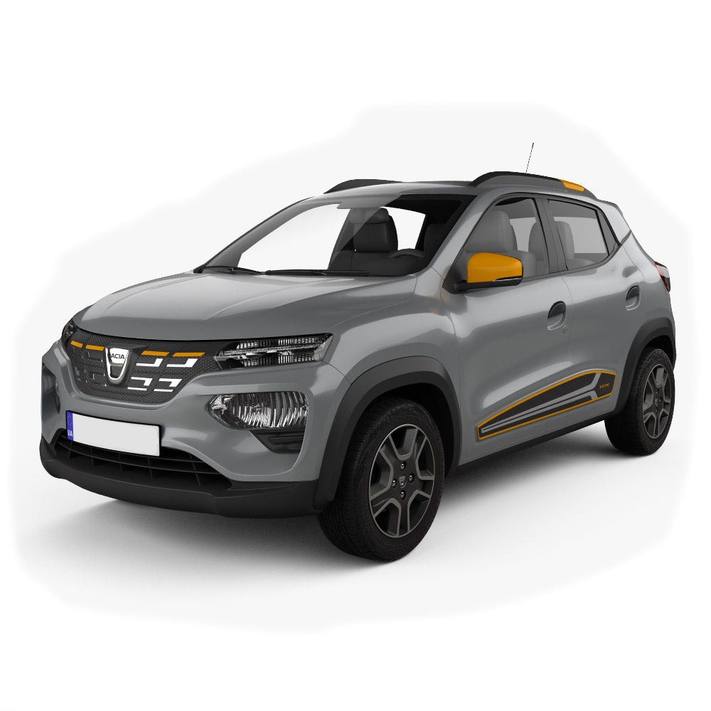 Tappetini auto a vaschetta Dacia Spring fabbricazione 03.2021 - 2024, carrozzeria suv