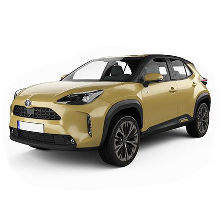 Tappetini auto in gomma Toyota Yaris Cross Hybrid fabbricazione 09.2021 - presente, carrozzeria suv