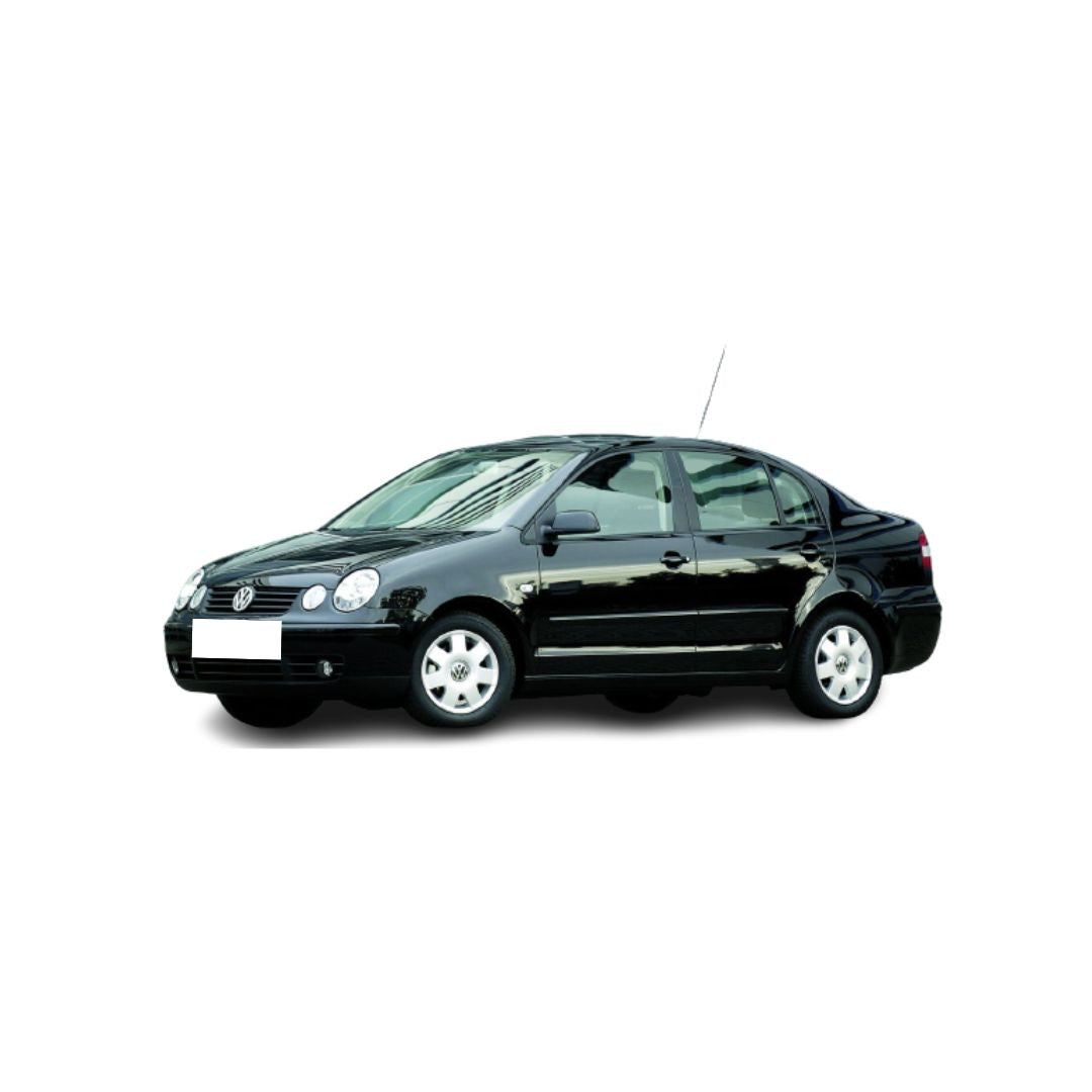 Tappetini auto in gomma Volkswagen Polo IV fabbricazione 11.2001 - 2009, carrozzeria berlina