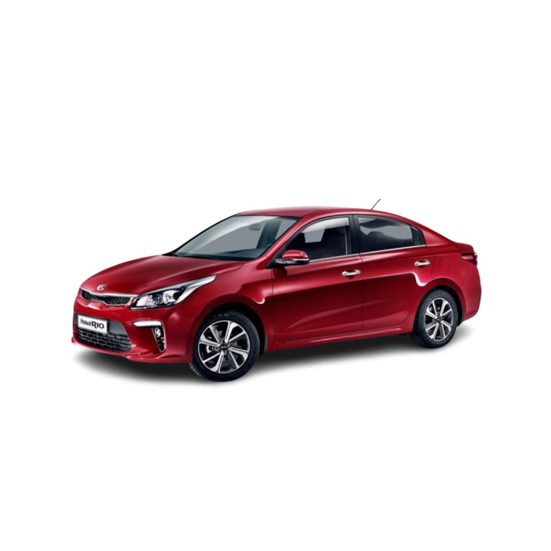 Tappetini auto in moquette Kia Rio IV fabbricazione 02.2017 - 2020, carrozzeria berlina