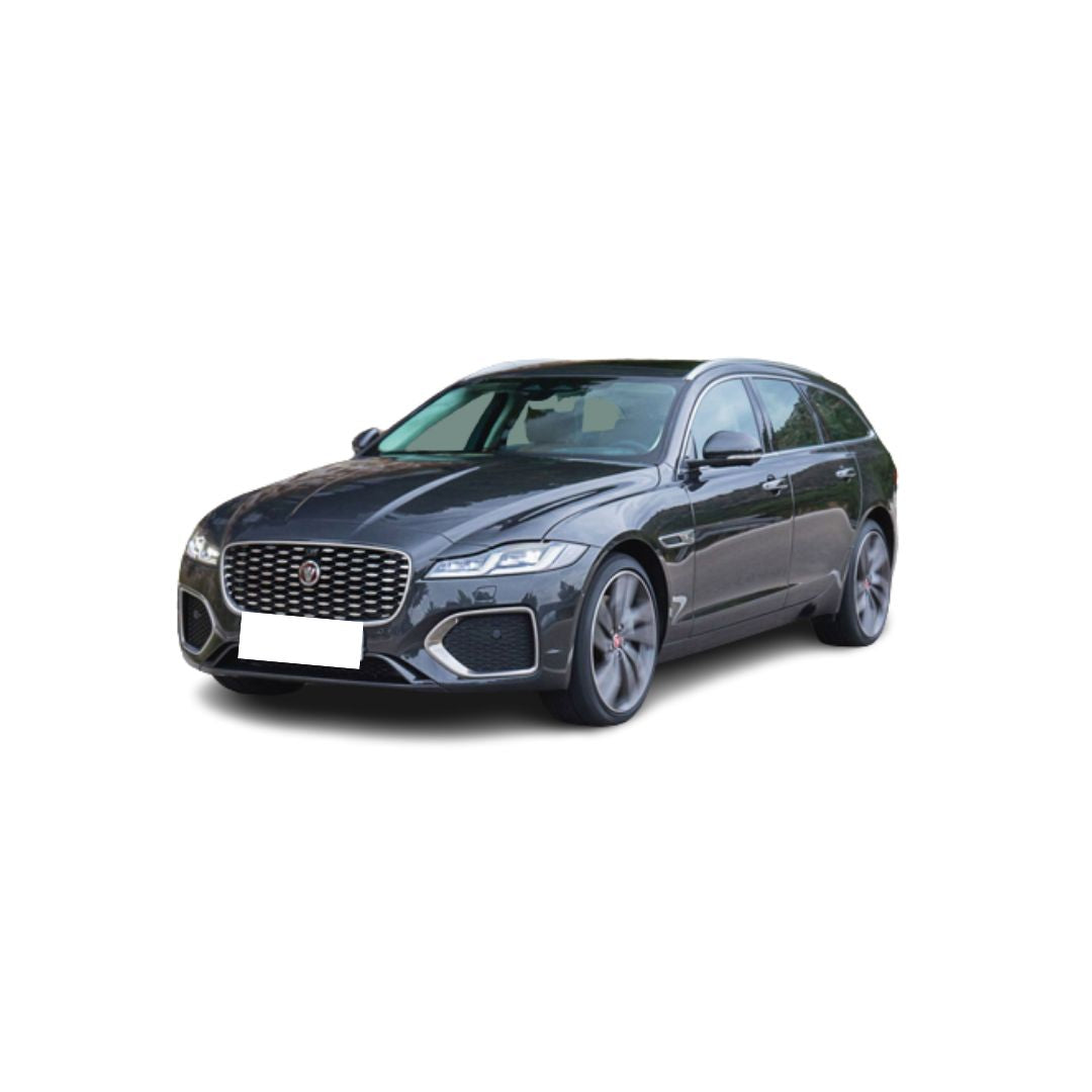 Tappetini auto in gomma Jaguar XF fabbricazione 2008 - 10.2012, carrozzeria auto famigliare