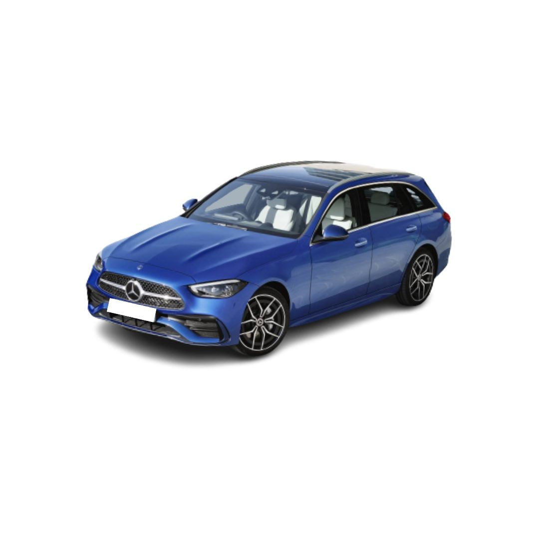 Tappetini auto a vaschetta Mercedes Classe C W206 PHEV fabbricazione 10.2021 - presente, carrozzeria auto famigliare