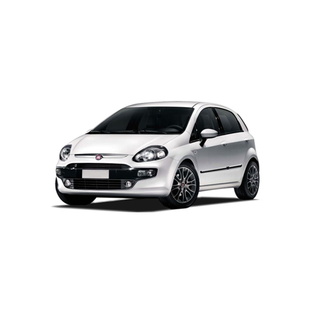 Tappetini auto in moquette Fiat Punto fabbricazione 2012 - 2018, carrozzeria hatchback