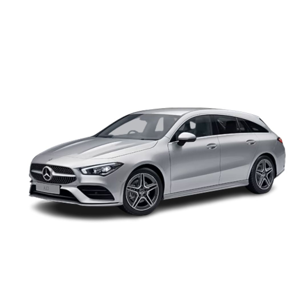Tappetini auto a vaschetta Mercedes CLA X118 Shooting Brake PHEV fabbricazione 06.2020 - presente, carrozzeria auto famigliare