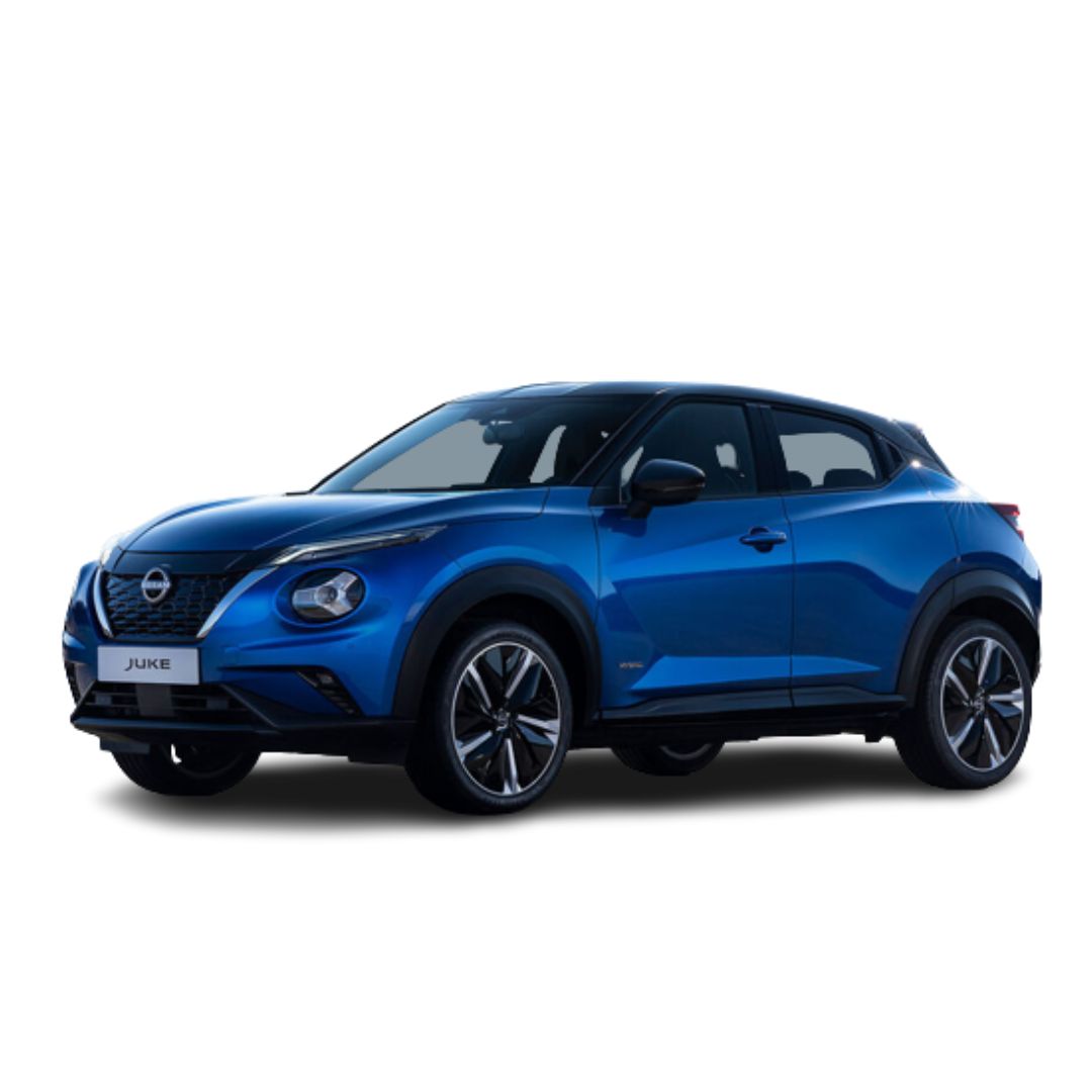 Tappetini auto in gomma Nissan Juke II Hybrid fabbricazione 06.2022 - presente, carrozzeria suv
