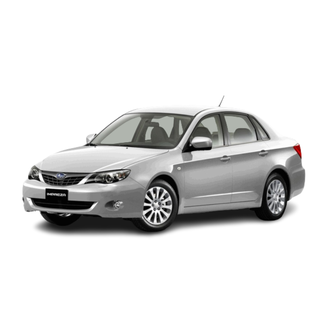 Tappetini auto a vaschetta Subaru Impreza III fabbricazione 09.2007 - 2011, carrozzeria berlina