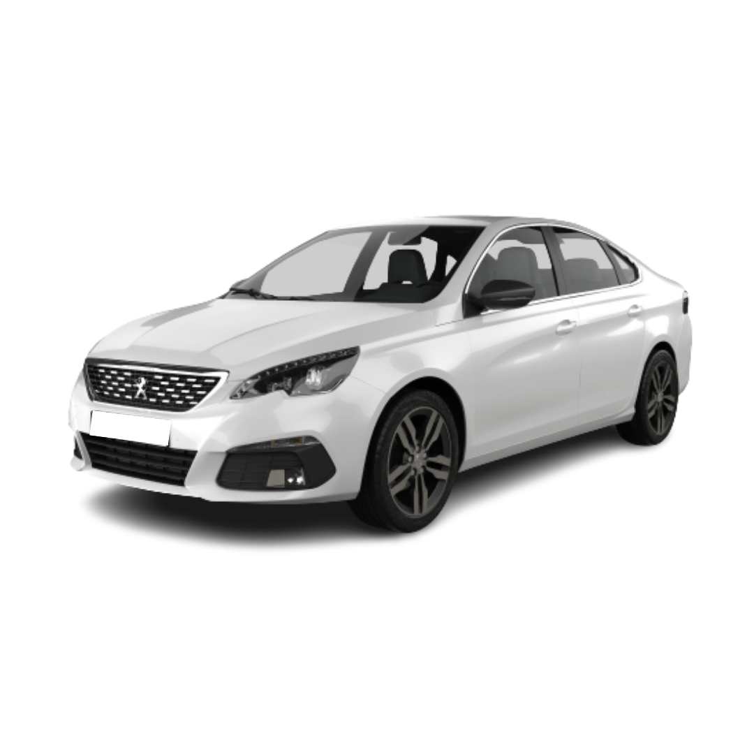 Tappetini auto in moquette Peugeot 308 II fabbricazione 08.2013 - 11.2021, carrozzeria berlina