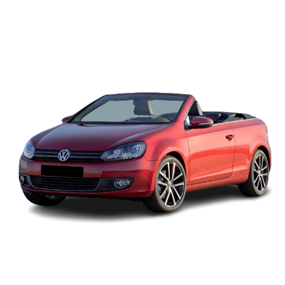 Tappetini auto in moquette Volkswagen Golf 6 Cabriolet fabbricazione 2010 - 2016, carrozzeria cabrio
