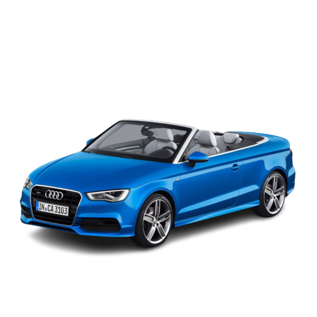 Tappetini auto in moquette Audi A3 8V fabbricazione 2013 - 2020, carrozzeria cabrio