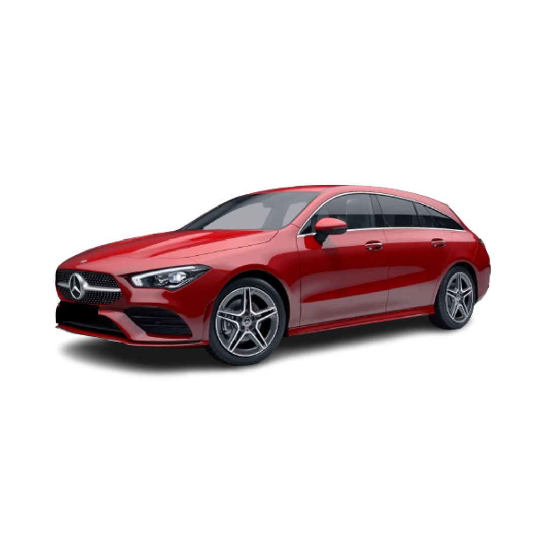 Tappetini auto in gomma Mercedes CLA Shooting Brake fabbricazione 09.2019 - presente, carrozzeria auto famigliare