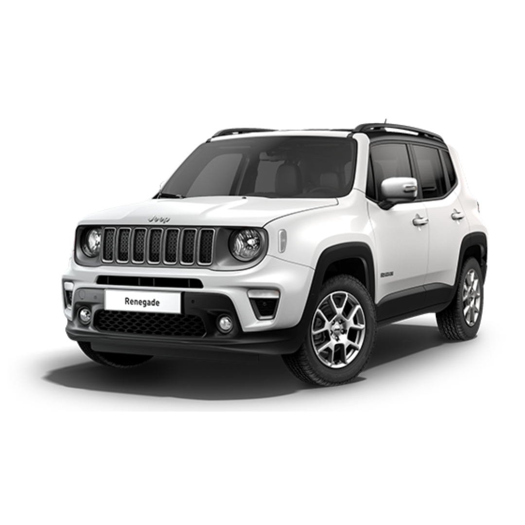 Tappetini auto in gomma Jeep Renegade MHEV fabbricazione 02.2022 - presente, carrozzeria suv