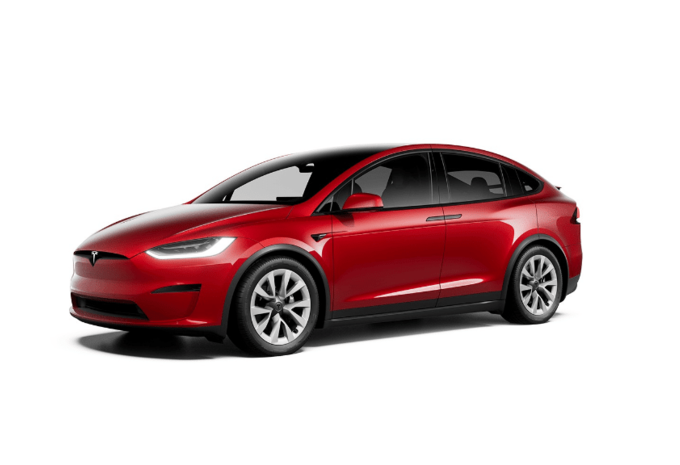 Tappetini auto a vaschetta Tesla Model X Facelift fabbricazione 01.2021 - presente, carrozzeria suv