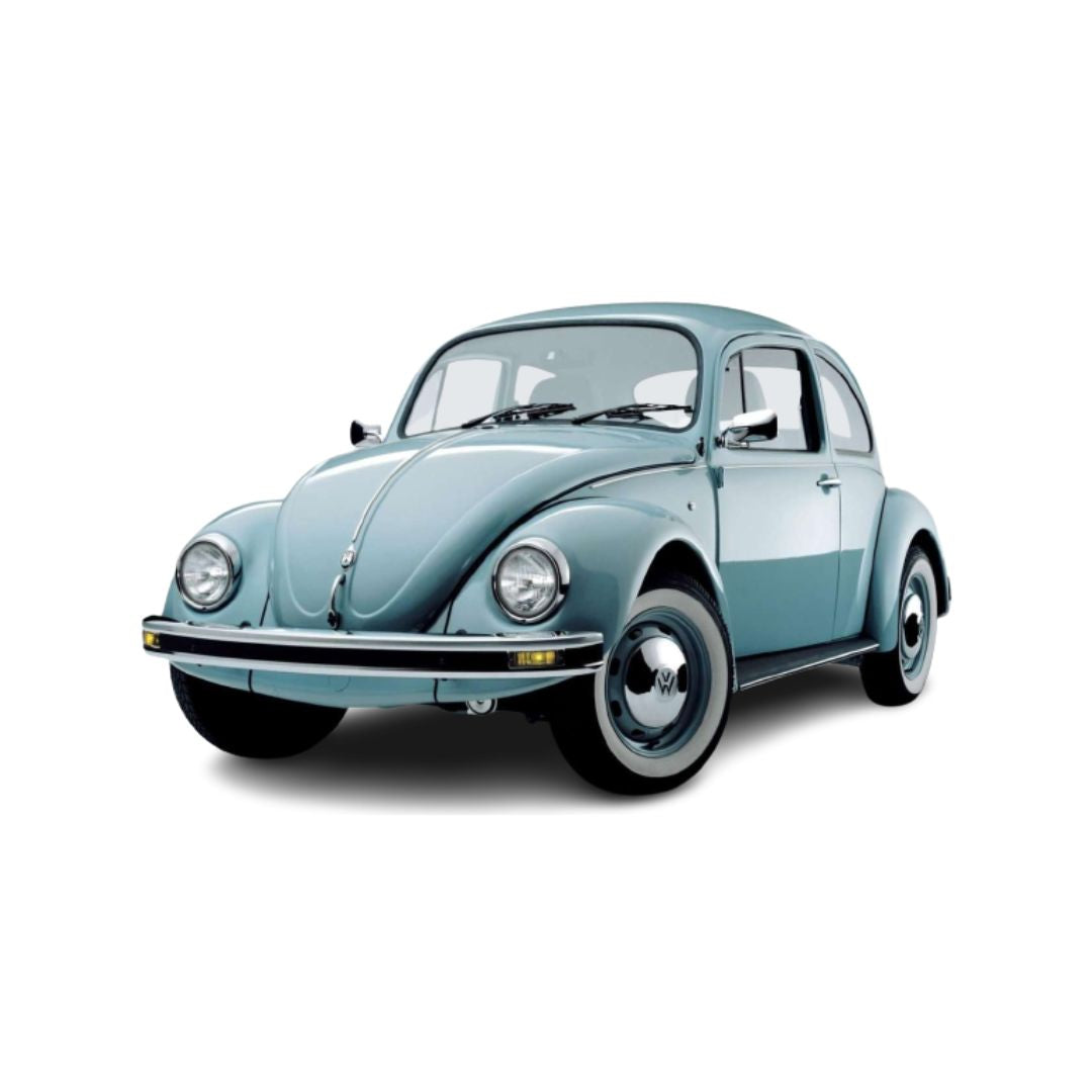 Tappetini auto in gomma Volkswagen Beetle Type 1 fabbricazione 1938 - 2003, carrozzeria hatchback
