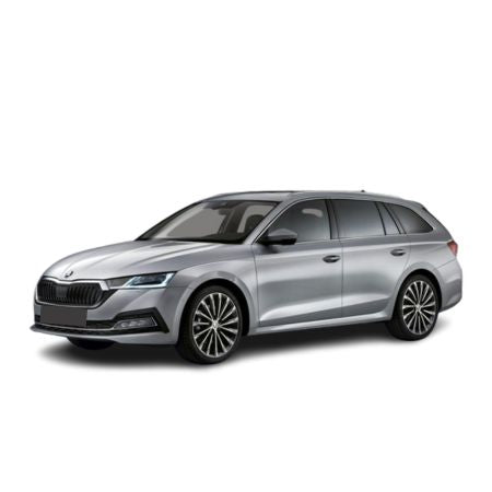 Tappetini auto in gomma Skoda Octavia IV MHEV fabbricazione 10.2020 - presente, carrozzeria auto famigliare