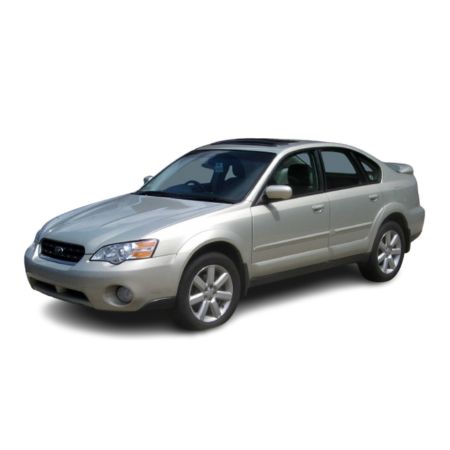 Tappetini auto in gomma Subaru Outback III fabbricazione 2003 - 2009, carrozzeria berlina