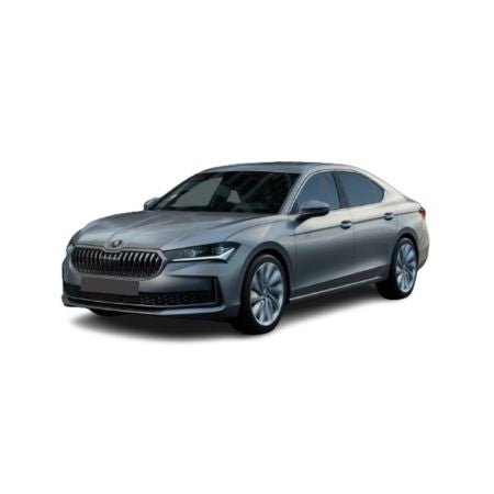 Tappetini auto in gomma Skoda Superb IV fabbricazione 12.2023 - presente, carrozzeria berlina