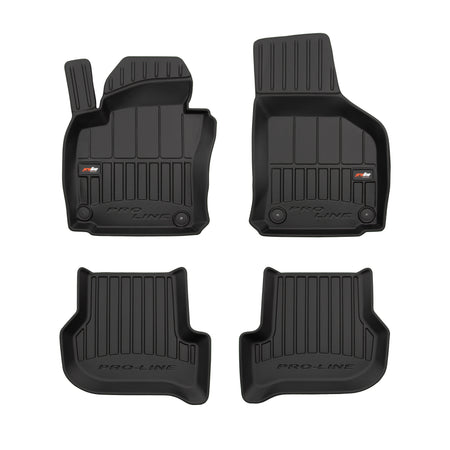 Tappetini auto a vaschetta Volkswagen Golf 6, fabbricazione 06.2007 - 08.2013, carrozzeria auto famigliare | 3D407145