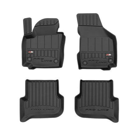 Tappetini auto a vaschetta Volkswagen Golf Plus, fabbricazione 2005 - 2014, carrozzeria minibus con organizer per bagagliaio, per i modelli trendline, united | 3D407244