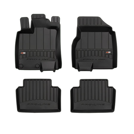 Tappetini auto a vaschetta Nissan Qashqai I, fabbricazione 02.2007 - 01.2014, carrozzeria suv tekna | 3D408289