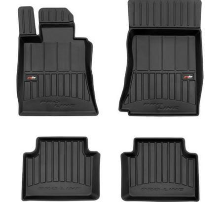 Tappetini auto a vaschetta Alfa Romeo Giulia, fabbricazione 06.2016 - presente, carrozzeria berlina non corrisponde al modello 4x4 | 3D425873