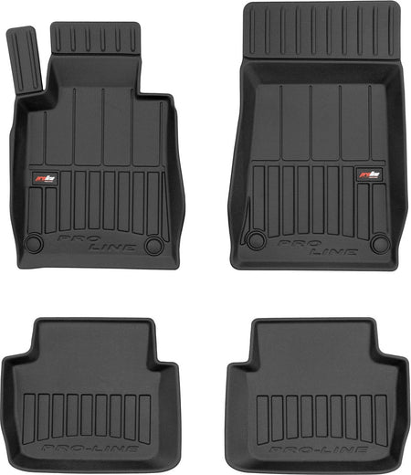 Tappetini auto a vaschetta BMW Serie 3 E46, fabbricazione 1998 - 02.2005, carrozzeria berlina senza x-drive | 3D426566